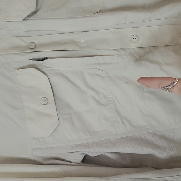 KUHL Airspeed Longsleeve Size Small Mens Lightweight UPF Button Down Shirt Mesh - Picture 7 of 15